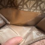 Anne Klein EUC Small Cardholder / Keys Holder Key Chain Wallet Tan Clean Photo 4