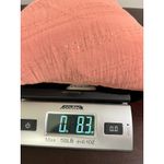 Adrienne Vittadini Women's XL Pink Textured Metallic Stripe Button Up Blouse Photo 5