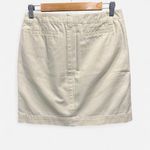 Gap Y2K Butter Yellow Cotton Chino Mini Skirt Size 6 Preppy Classic Photo 1