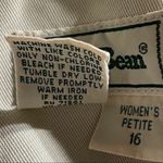 LLBean Women’s Chamois Button Down Shirt Jacket Size 16 Photo 5