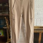 Athleta Go Far Travel Pant Joggers Athletic Tan Khaki Pants Size 0 Photo 1