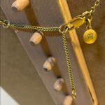 Madewell  gold tone Y necklace Photo 3