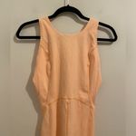 Free People Movement Side Hustle Union Jumpsuit Iced Peach Size Small Orange Photo 4