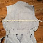 Calvin Klein NWOT Moto Wrap Dress Women's 8 Blue Sheath Career Office Party Work Photo 13