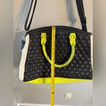 Betsey Johnson  Neon Yellow Heart Purse Photo 4