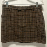 Workshop Republic Clothing The  Plaid Mini Skirt Sz L preppy academia Photo 0