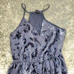 Lucky Brand  Floral Velvet Midi Dress Photo 1
