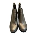 Sam & Libby  Bronze Metallic Ankle Boots Photo 4