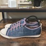 Boden Blue Satin Sneakers size 41‎ (9.5 US) Photo 1