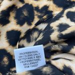 MISA Los Angeles Louise Leopard Blouse Women’s Size Small Ruffle Satin Top Photo 8