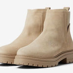 Steve Madden  Moira Sand Suede Boots Photo 0