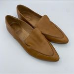 Madewell  The Frances Skimmer Loafers English Saddle Tan Leather Size 10 neutral Photo 1