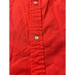 True Religion Pearl Snap Button Long Sleeve Shirt Salmon Coral Size Large Photo 1
