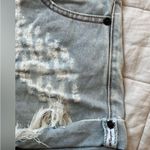 One Teaspoon RARE Revolve X Light Wash Hawks Cheetah Distressed Denim Shorts -30 Photo 1