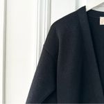 Pendleton  Black Virgin Wool Holiday Christmas Scroll Button Cardigan Medium USA Photo 1