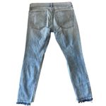 Rag and Bone WomanJeans Sz 28 Dre Capri Distressed Light Wash Photo 1