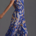 Anthropologie  The Somerset Jumpsuit: Chiffon Edition Sz Small Photo 0