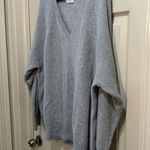 Old Navy Women’s  long sleeve v-neck sweater light gray size 3X Photo 3