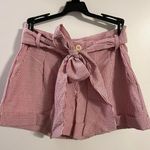 Lauren James Seersucker Bow Shorts Photo 1