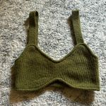 Camila Coelho CAMILA COELHA GREEN CROP TOP Photo 0