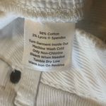 Talbots  Pants 14 Ivory Textured Corduroy Trousers Boot cut Pockets 90’s Photo 3