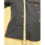 Talbots Navy Blue Crepe Blazer Business Casual Work Classic Nautical Women's 16 Photo 6