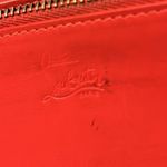 Christian Louboutin Studded Black Panettone Wallet with red interior. Photo 10