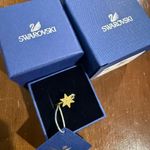 Swavorski NWT! Swarovski Gold Star Ring Size 52/ US 6 Photo 0
