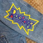 Nickelodeon Rugrats Denim Jean Jacket SZ XL 90s Retro Cartoon Costume Y2K Retro Photo 5