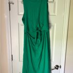 Gap NWT  Kelly Green Tie Back Tall Midi Dress Photo 1