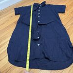 J. Crew Navy Blue Capitaine Linen Shirt Photo 11