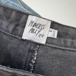 Princess Polly  Black Straight-Leg Jeans Photo 1