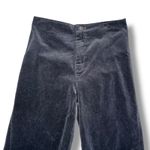 Prairie Underground Black Velvet Wide Leg Pants Women's Size M Size M Photo 2
