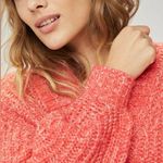 Anthropologie Honore Ribbed Knit Pullover Sweater Sz Medium Wool Blend Photo 4