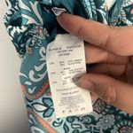 Jantzen  Surplice Maillot One-Piece Swimsuit Blue Medallion and Skirt Size 24W Photo 7