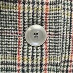 Chadwick's  of Boston Blazer Womens 12 Gray Tweed Wool Blend Suit Jacket Plaid Photo 3