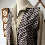 Toni Todd 1970’s Dress & Vest Retro Two-Piece Set Medium Photo 7