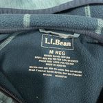 LL‎ Bean Teal Fleece Hoodie Jacket Full Zip Pockets Size MEDIUM Purple Photo 8