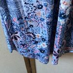 Moda  Floral Blue and Pink dress xs Photo 5