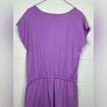 The North Face  Casual Purple Short Sleeve Mini Dress Size Medium Photo 4