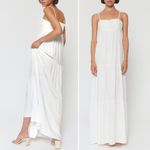 Spiritual Gangster  Dolce Embroidered Off White Cream Maxi Dress Women’s Size XS Photo 11