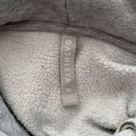 Athleta Gray Fleece Hoodie Size XL Women’s Cozy Pullover Sweatshirt Photo 2