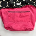 Kate Spade Deborah Dot Nylon Tote Satchel Handbag Black Cream Polka Dot Photo 10