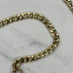 Gold Tone Flat Chain Link Purse Handbag Replacement Strap ✨ Photo 11