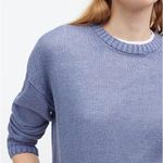 Madewell Linen Drop-Shoulder Sweater Size XS Photo 2