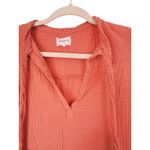 Honorine Giselle Gauze Tiered Mini Dress Mauve Pink Small Boho Western Fall Photo 3