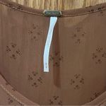 Free People Baby Dee Sheer Chiffon Lined Babydoll Mini Dress Brown Size Medium Photo 6