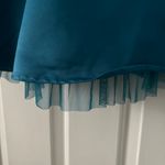 Thirty Thirty Teal Bow Mini Dress Photo 1