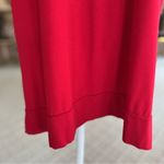 Eloquii  Top Tunic Knit V-Neck Red Cap Sleeve 14/16 Casual Work Holiday Party Photo 6