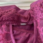 PINK - Victoria's Secret PINK medium purple lace back bralette Sz L Photo 2